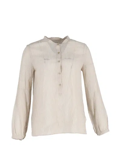 Pre-owned Isabel Marant Vintage Striped Blouse In Neutral