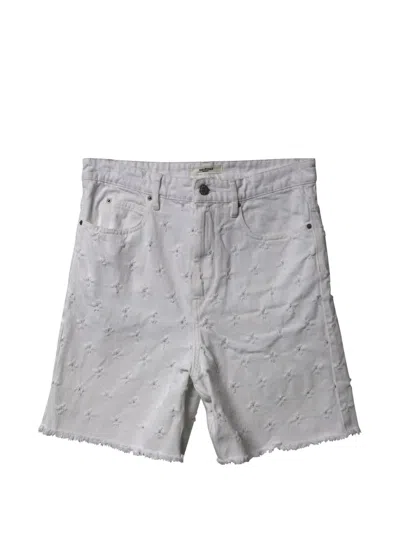 Pre-owned Isabel Marant Vintage White Denim Shorts