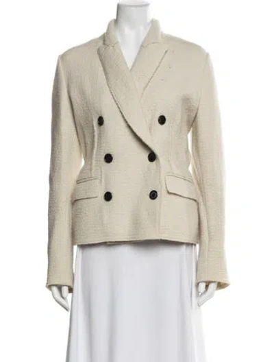 Pre-owned Isabel Marant Virgin Wool Blazer In Neutral