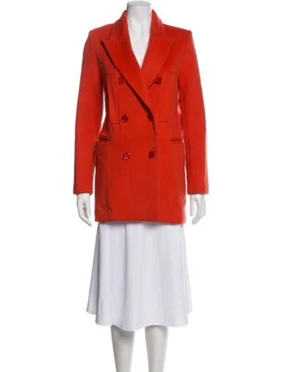 Pre-owned Isabel Marant Virgin Wool Blazer In Orange
