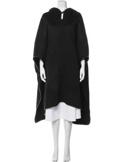 Pre-owned Isabel Marant Virgin Wool Coat In Black