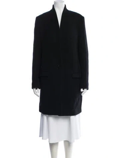 Pre-owned Isabel Marant Virgin Wool Coat In Black