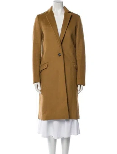Pre-owned Isabel Marant Virgin Wool Coat In Neutral