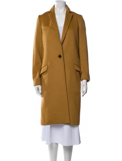 Pre-owned Isabel Marant Virgin Wool Coat In Neutral
