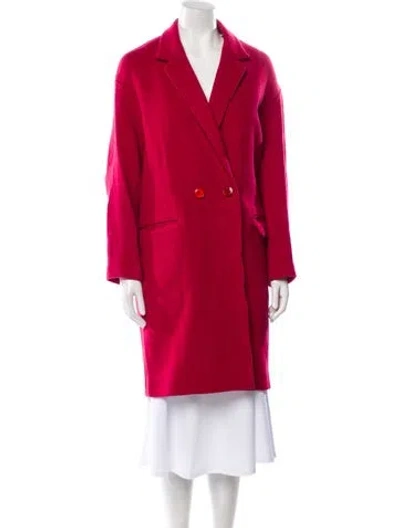 Pre-owned Isabel Marant Virgin Wool Coat In Pink