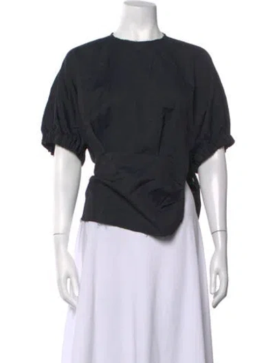 Pre-owned Isabel Marant Virgin Wool Crew Neck Top In Grey