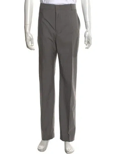 Pre-owned Isabel Marant Virgin Wool Dress Pants In Grey