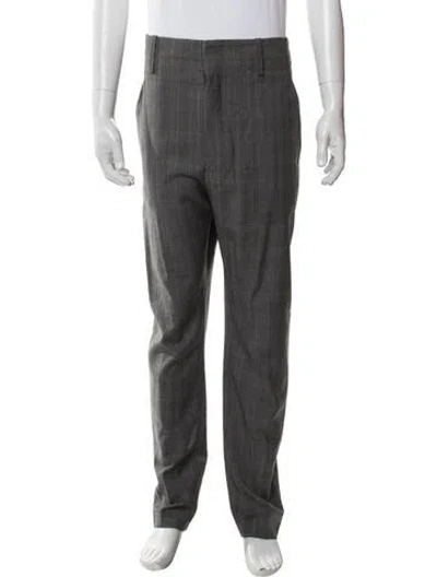 Pre-owned Isabel Marant Virgin Wool Dress Pants W/ Tags In Grey