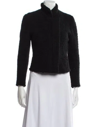 Pre-owned Isabel Marant Virgin Wool Evening Jacket In Black