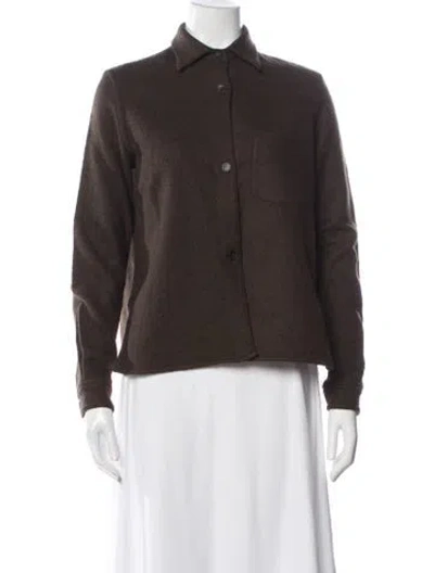 Pre-owned Isabel Marant Virgin Wool Jacket In Brown
