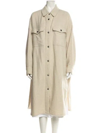 Pre-owned Isabel Marant Virgin Wool Jacket In Neutral