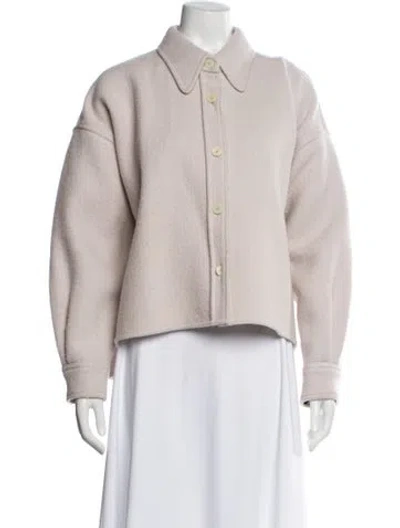Pre-owned Isabel Marant Virgin Wool Jacket In Neutral