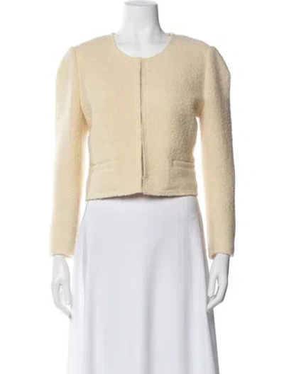 Pre-owned Isabel Marant Virgin Wool Jacket In Neutral