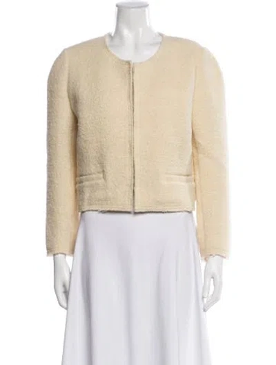 Pre-owned Isabel Marant Virgin Wool Jacket In Neutral