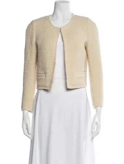 Pre-owned Isabel Marant Virgin Wool Jacket In Neutral