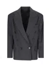 Isabel Marant Klero Blazer In Grey