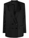 Isabel Marant Manelle Virgin Wool Double-breasted Blazer