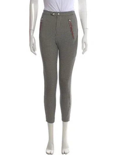 Pre-owned Isabel Marant Virgin Wool Skinny Leg Pants In Black