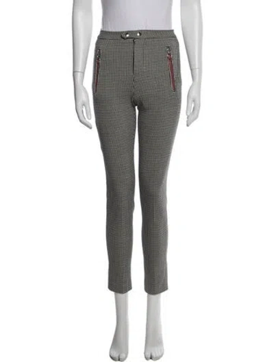 Pre-owned Isabel Marant Virgin Wool Skinny Leg Pants In Black