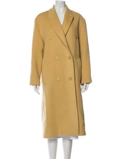Pre-owned Isabel Marant Virgin Wool Trench Coat W/ Tags In Neutral