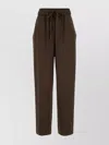 Isabel Marant Women Mud Viscose Blend Kendra Pant