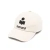 Isabel Marant Tyron Logo Baseball Cap In White