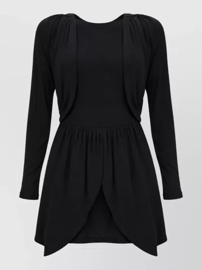 Isabel Marant Viscose Mini Dress In Black