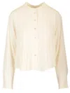 Isabel Marant Viscose Shirt Tops Beige