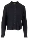 Isabel Marant Viscose Shirt Tops Black