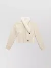 Isabel Marant Eriana Shearling-trimmed Leather Jacket