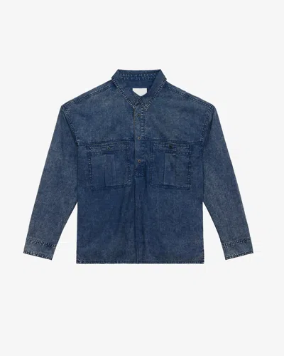 Isabel Marant Vittore Shirt In Blue