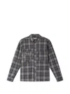 Isabel Marant Vittorio Check-pattern Shirt In Gray