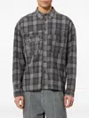 Isabel Marant Vittorio Check-pattern Shirt In Gray