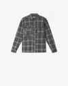 Isabel Marant Vittorio Check-pattern Shirt In Gray