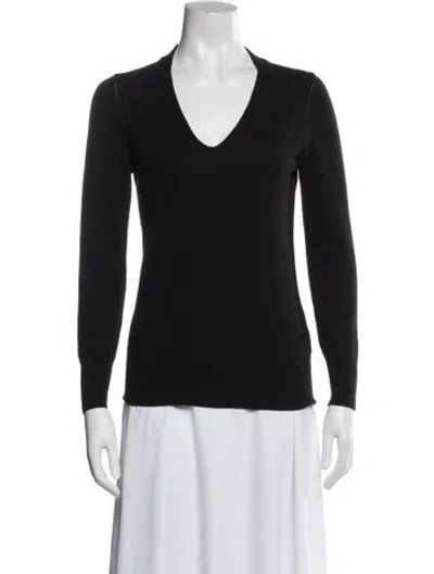 Pre-owned Isabel Marant V-neck Sweater In Black