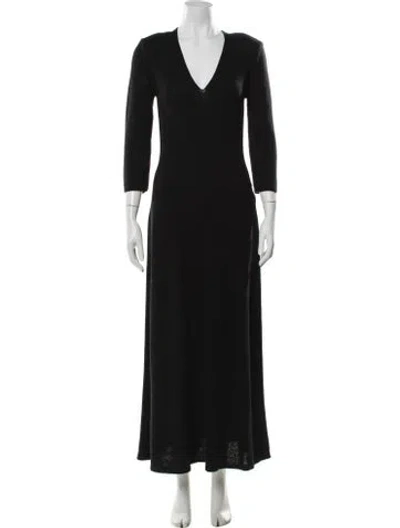Pre-owned Isabel Marant V-neck Sweater In Black