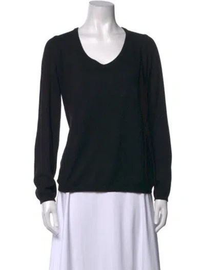 Pre-owned Isabel Marant V-neck Sweater In Black