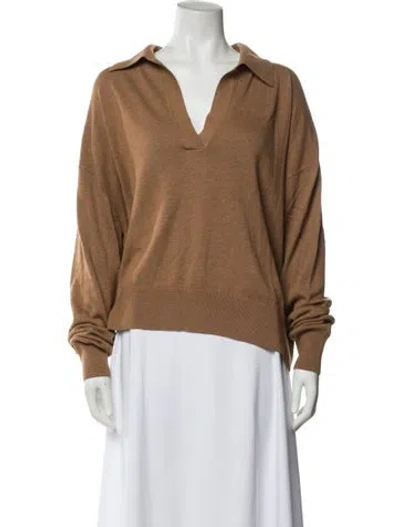 Pre-owned Isabel Marant V-neck Sweater In Brown