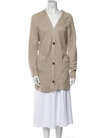 Pre-owned Isabel Marant V-neck Sweater In Gray