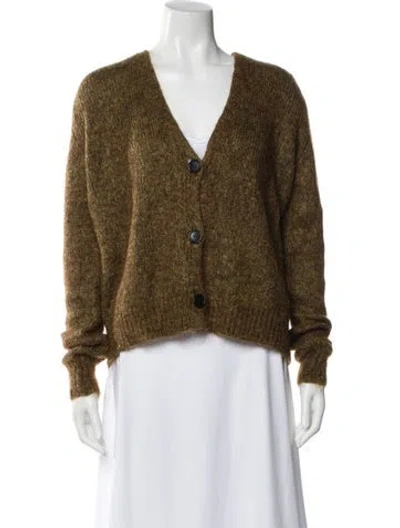 Pre-owned Isabel Marant V-neck Sweater In Green