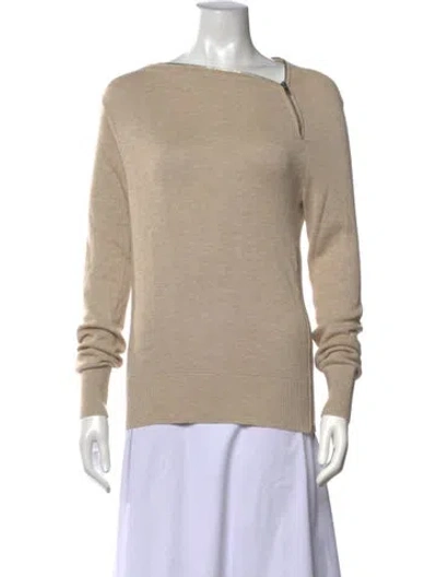 Pre-owned Isabel Marant V-neck Sweater In Neutrals