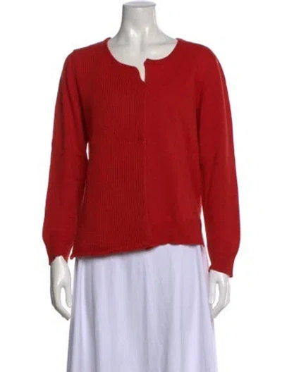 Pre-owned Isabel Marant V-neck Sweater In Red
