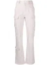Isabel Marant Vokayo Straight-leg Jeans In Pink