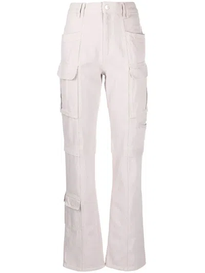 Isabel Marant Vokayo Straight-leg Jeans In Pink