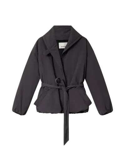 Isabel Marant Volinda Coat In Gray
