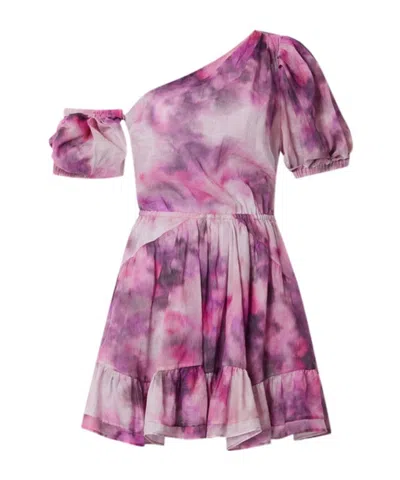 Isabel Marant Vyldy Short Printed Cotton Voile Dress In Multi