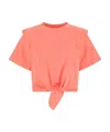 Isabel Marant Waist-tie Crewneck T-shirt