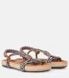 Isabel Marant Espadrilles Waltee Mit Leder In Beige