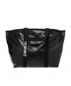 Isabel Marant Darwen Logo-embroidered Tote Bag In Black