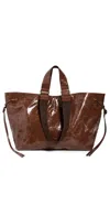 Isabel Marant Wardy Bag Chocolate In Brown